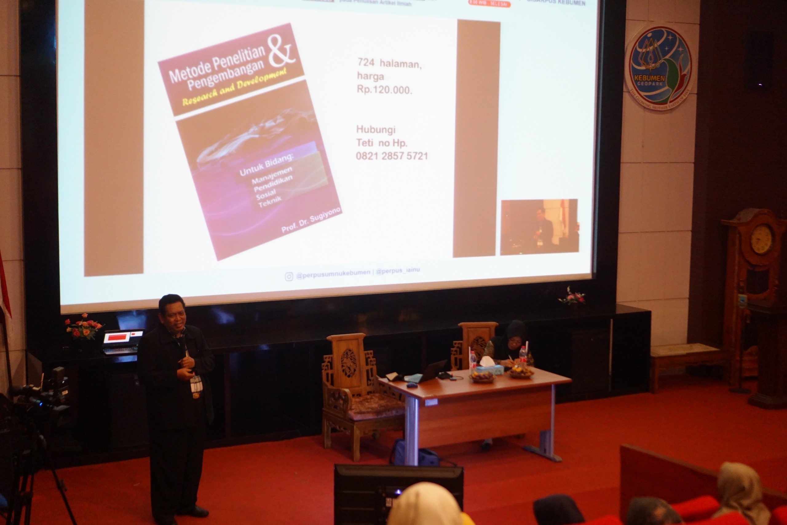 Hadirkan 'Bapak Metopen' UNY, UMNU Kebumen Pacu Kualitas Penelitian Dosen Lewat Coaching Clinic