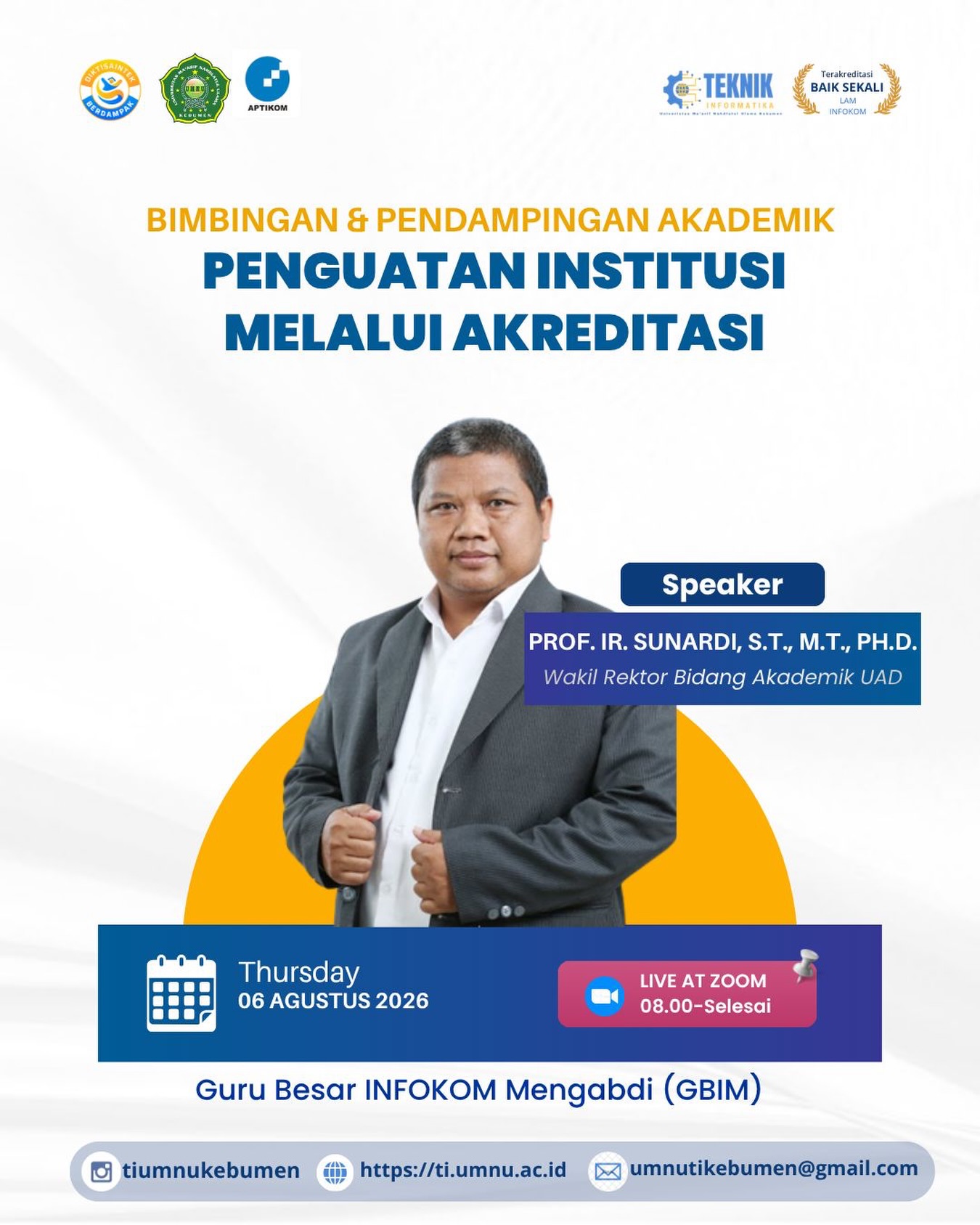 Perkuat Mutu Pendidikan Tinggi, UMNU Kebumen Hadir dalam Pendampingan Akademik dan Penguatan Akreditasi