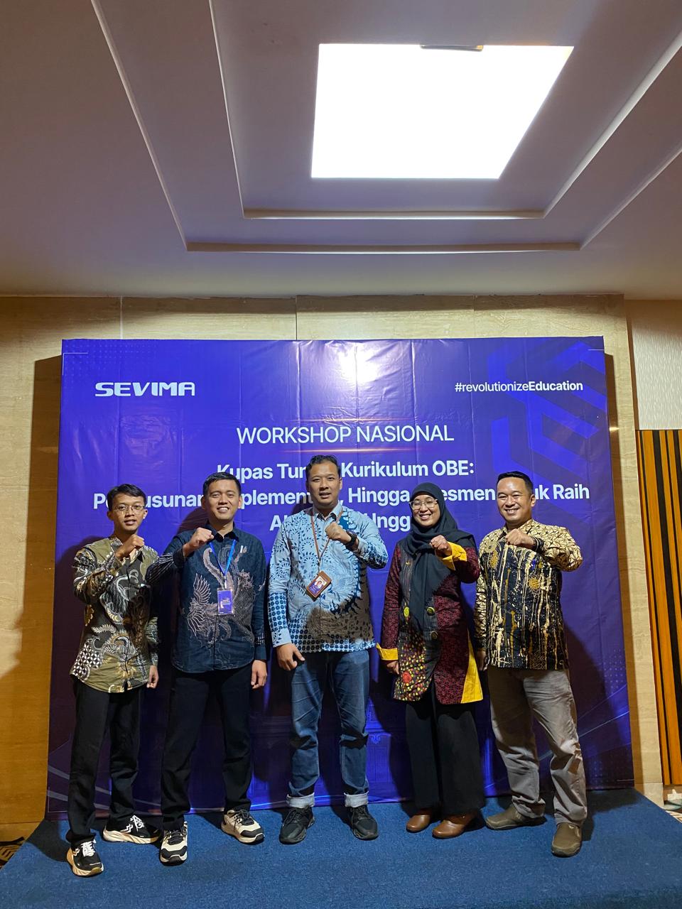 Tingkatkan Kualitas Pembelajaran, UMNU Kebumen Ikuti Workshop Nasional "Kupas Tuntas Kurikulum OBE Bersama Sevima"